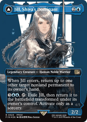 Jill, Shiva's Dominant // Shiva, Warden of Ice - Borderless - Surge Foil